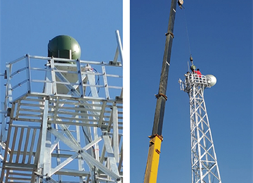 2015年11月吉林省桦甸市智能森林火险监控系统项目建设